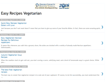 Tablet Screenshot of easyrecipesvegetarian.blogspot.com