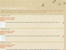 Tablet Screenshot of howtomanagemypeso.blogspot.com