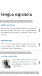 Mobile Screenshot of lalenguaaespaniola.blogspot.com