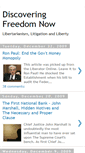 Mobile Screenshot of discoveringfreedomnow.blogspot.com