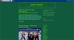 Desktop Screenshot of gameparody.blogspot.com