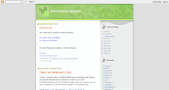Desktop Screenshot of informaticiappunti.blogspot.com