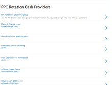 Tablet Screenshot of ppc-rotation-cash-providers.blogspot.com