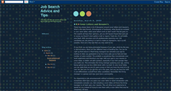 Desktop Screenshot of helpwithjobsearch.blogspot.com