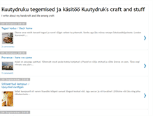 Tablet Screenshot of kuutydrukv.blogspot.com