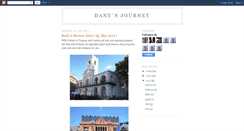 Desktop Screenshot of danysjourney.blogspot.com