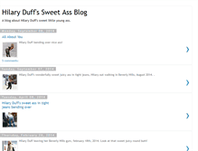 Tablet Screenshot of hilaryduffsweetass.blogspot.com