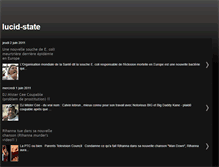 Tablet Screenshot of lucid-state.blogspot.com