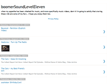 Tablet Screenshot of boomersoundleveleleven.blogspot.com