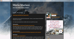 Desktop Screenshot of mariomariani.blogspot.com