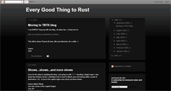 Desktop Screenshot of everygoodthingtorust.blogspot.com