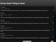 Tablet Screenshot of everygoodthingtorust.blogspot.com