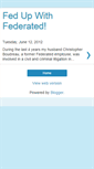 Mobile Screenshot of fedupwithfederated.blogspot.com