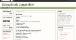 Desktop Screenshot of evangelisatiegenemuiden.blogspot.com