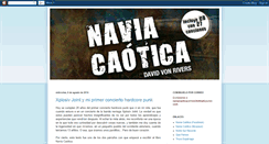 Desktop Screenshot of naviacaotica.blogspot.com