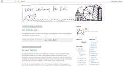 Desktop Screenshot of lostlookingforfish.blogspot.com