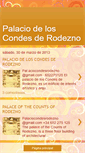 Mobile Screenshot of condesderodezno.blogspot.com