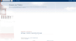 Desktop Screenshot of cours-en-video.blogspot.com