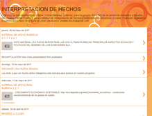 Tablet Screenshot of interpretaciondehechos2011.blogspot.com