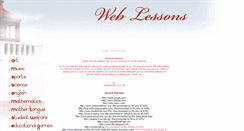 Desktop Screenshot of lessons-online.blogspot.com