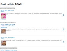 Tablet Screenshot of dontnailmedown.blogspot.com