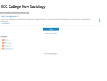 Tablet Screenshot of kccsociology.blogspot.com