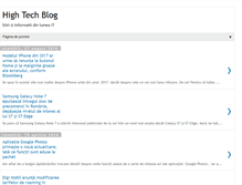 Tablet Screenshot of high-tech-blog.blogspot.com