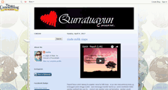 Desktop Screenshot of nasiha-qurratuayun.blogspot.com