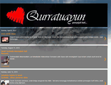 Tablet Screenshot of nasiha-qurratuayun.blogspot.com