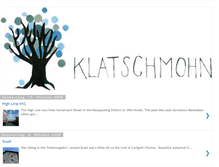 Tablet Screenshot of klatschmohnch.blogspot.com