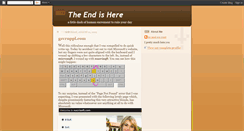 Desktop Screenshot of endishere.blogspot.com