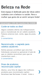 Mobile Screenshot of belezanarede.blogspot.com