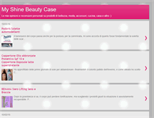 Tablet Screenshot of myshinebeautycase.blogspot.com