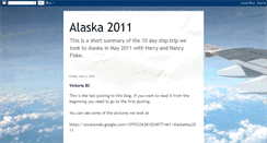 Desktop Screenshot of fromalaska2011.blogspot.com