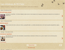 Tablet Screenshot of lascronicasdelviejo.blogspot.com