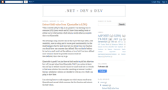 Desktop Screenshot of dotnetdev2dev.blogspot.com