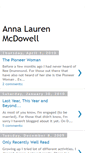 Mobile Screenshot of annalmcdowell.blogspot.com