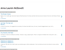 Tablet Screenshot of annalmcdowell.blogspot.com