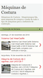 Mobile Screenshot of maquinasdecostura.blogspot.com