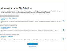 Tablet Screenshot of microsoftaxaptaedisolution.blogspot.com