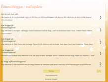 Tablet Screenshot of fitnessbloggarupdate.blogspot.com