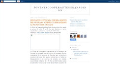 Desktop Screenshot of jovenescooperantesgranadinos.blogspot.com