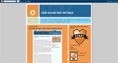 Desktop Screenshot of clubmardeltuyu.blogspot.com