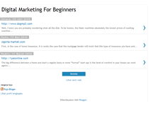 Tablet Screenshot of digitalmarketingforbeginners10.blogspot.com