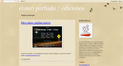 Desktop Screenshot of elsuriporfiado.blogspot.com