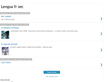 Tablet Screenshot of lenguafrsec.blogspot.com
