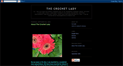 Desktop Screenshot of crochetlady.blogspot.com