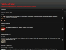 Tablet Screenshot of prikkeldraad-kunst.blogspot.com