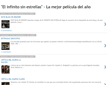 Tablet Screenshot of elinfinitosinestrellas.blogspot.com