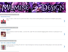 Tablet Screenshot of milminedesign.blogspot.com